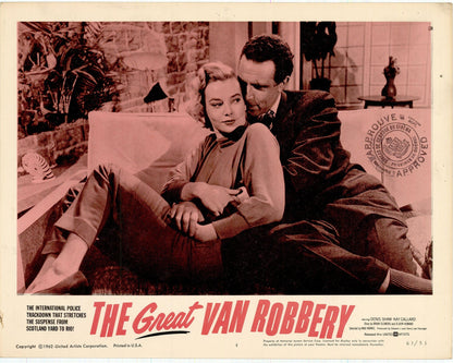 The Great Van Robbery Movie Lobby Card