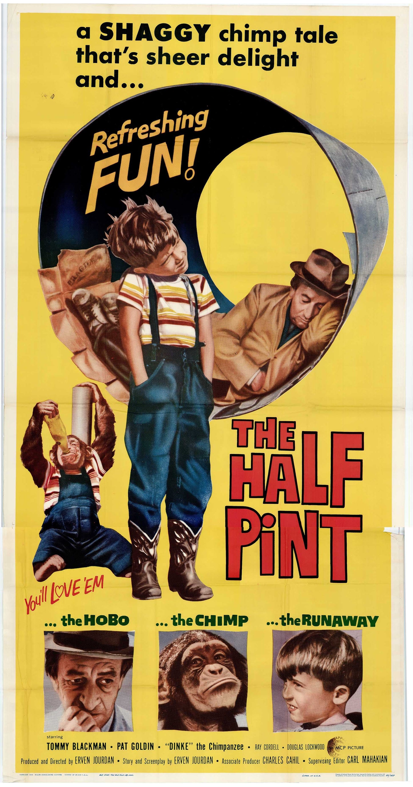 The Half Pint - Classic 2 Panel Movie Poster