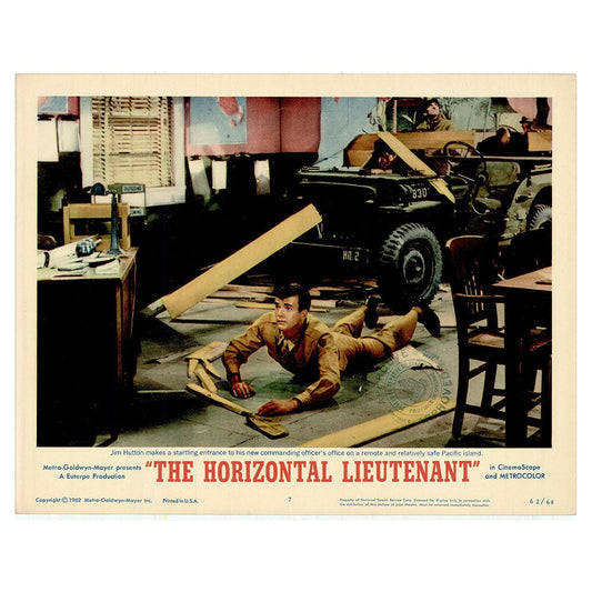 The Horizontal Lieutenant Movie Lobby Card