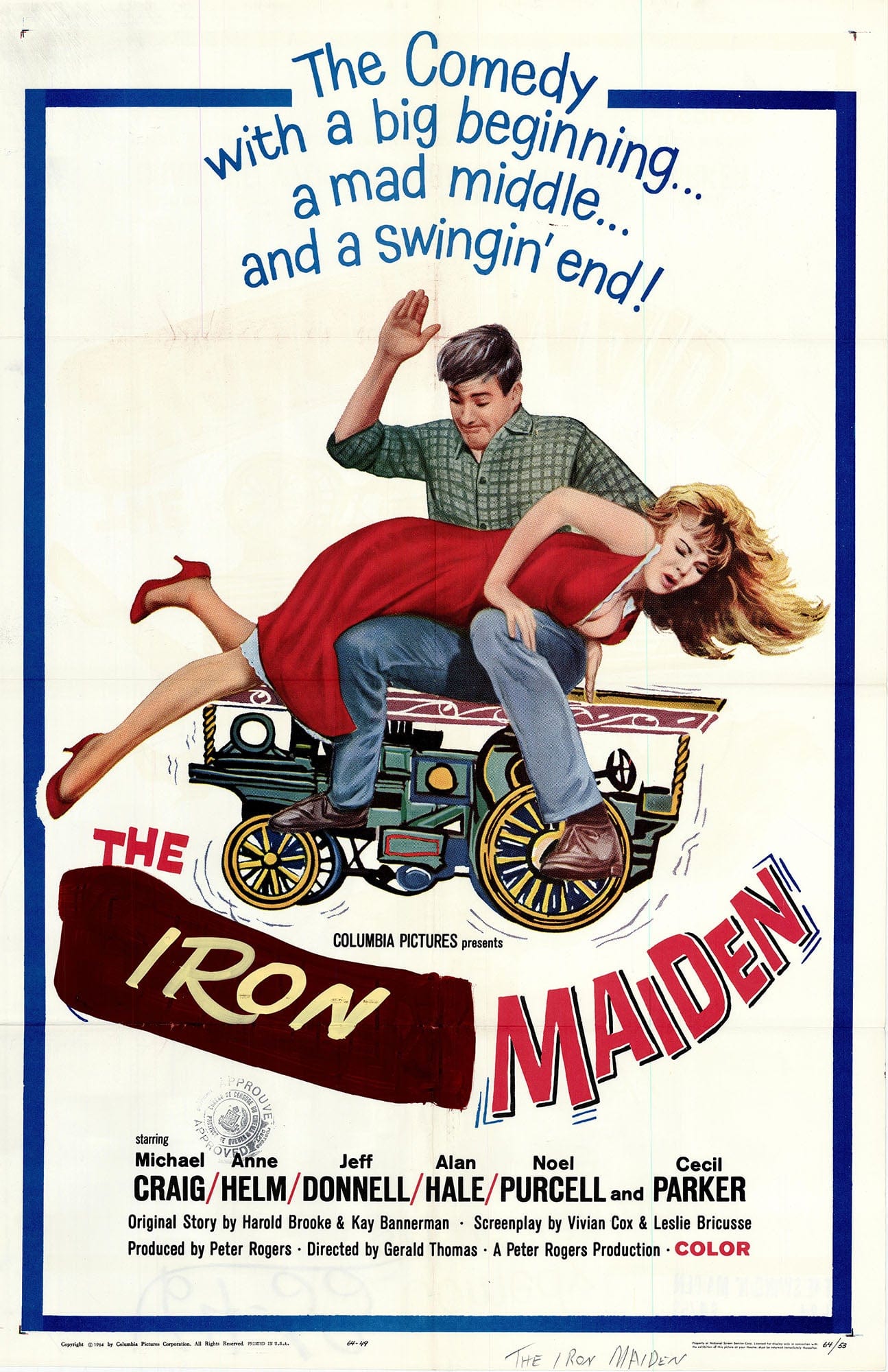 The Iron Maiden - Classic Movie Poster