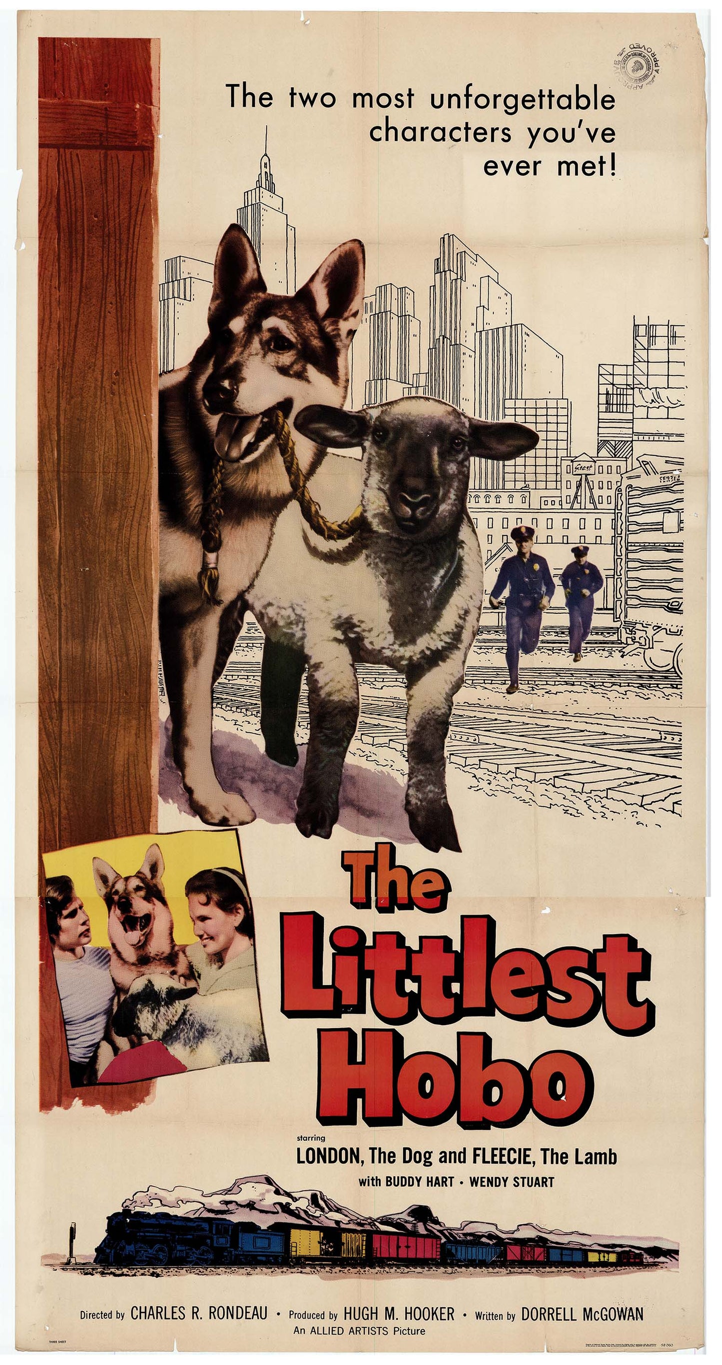 The Littlest Hobo - Classic 2 Panel Movie Poster