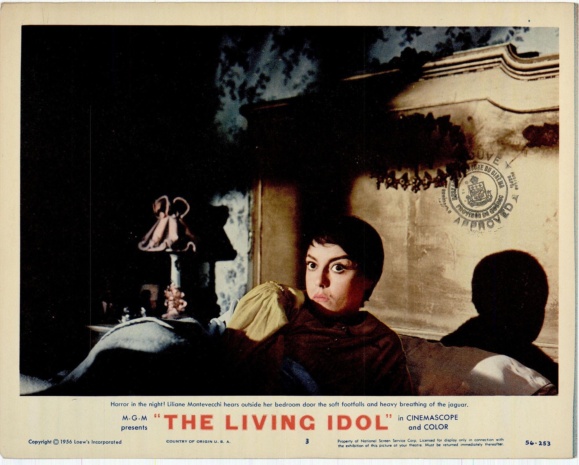 The Living Idol: Original Lobby Card Bundle, 1957 – Gold & Silver