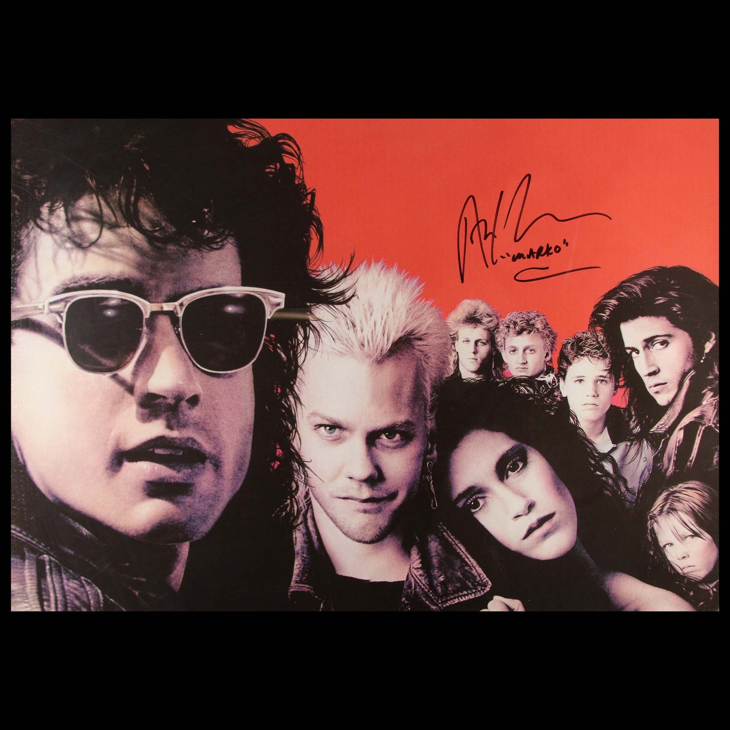 The Lost Boys Poster Signed By Marko ZOOM