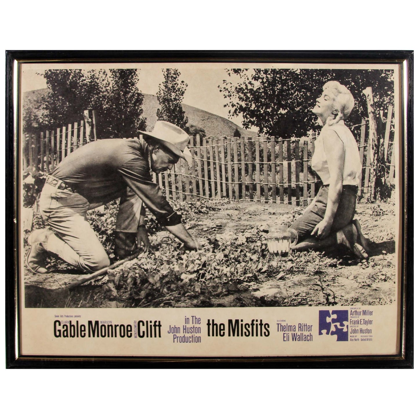 The Misfits; 1961 Movie Lobby Card ZOOM