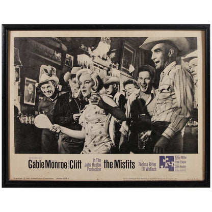 The Misfits: Original Lobby Card, 1961 Art Gold & Silver Pawn Shop