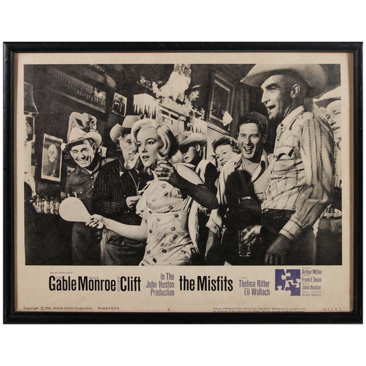 The Misfits: Original Lobby Card, 1961 Art Gold & Silver Pawn Shop