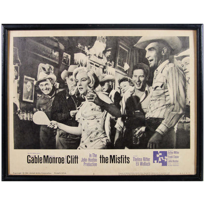 The Misfits: Original Lobby Card, 1961 Art Gold & Silver Pawn Shop
