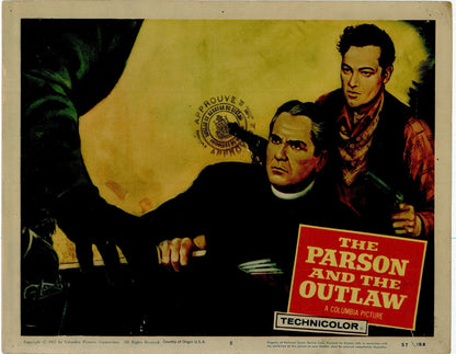 The Parson And The Outlaw Movie Lobby Card