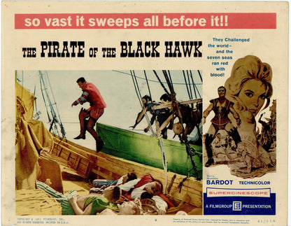 The Pirate of the Black Hawk Movie Lobby Card