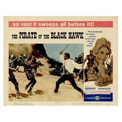 The Pirate of the Black Hawk Movie Lobby Card