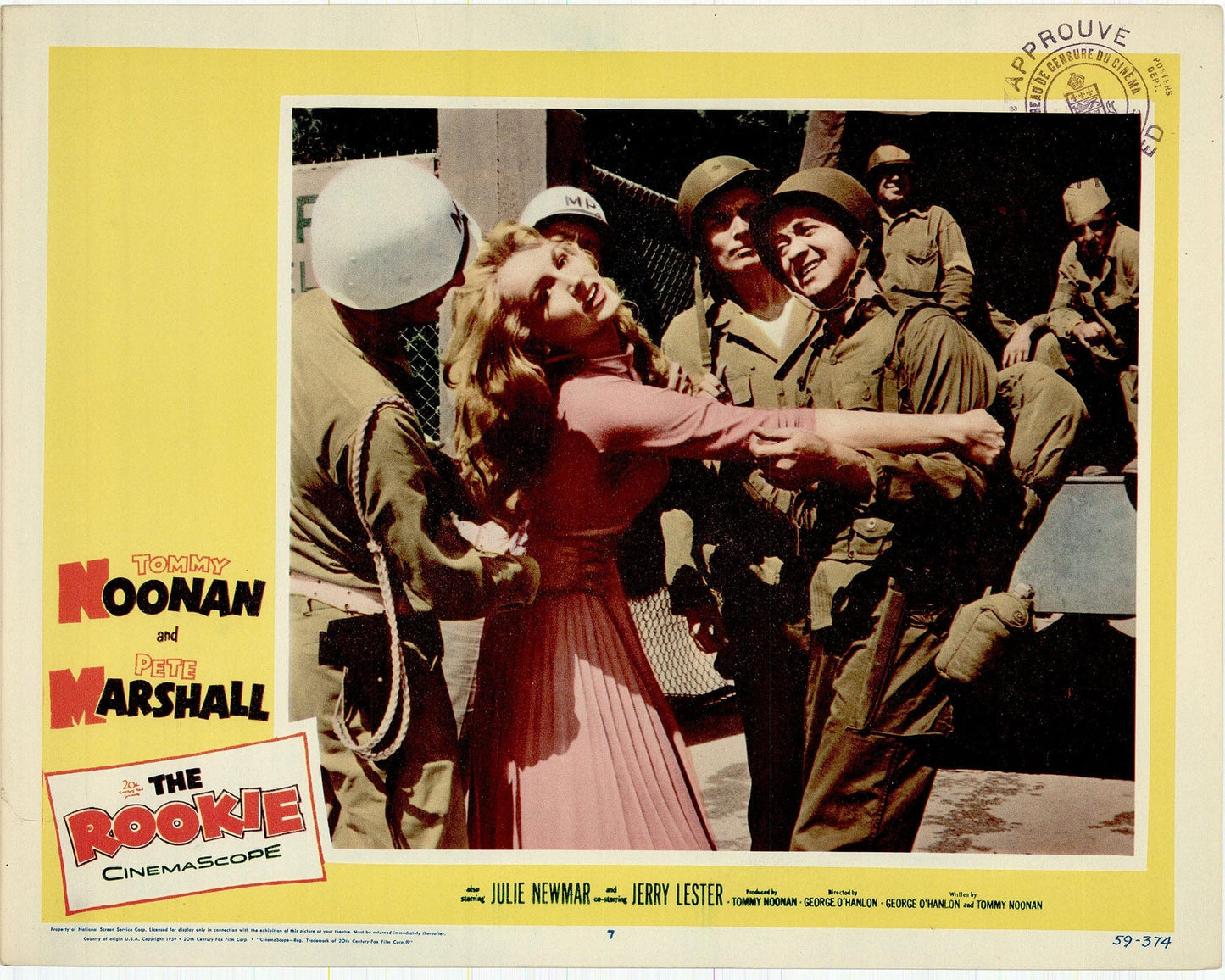 The Rookie Movie Lobby Card