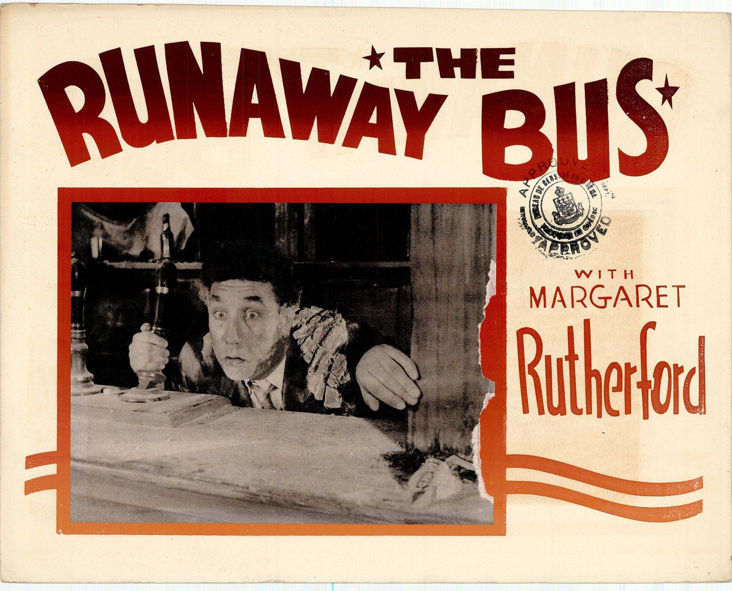The Runaway Bus Movie Lobby Card