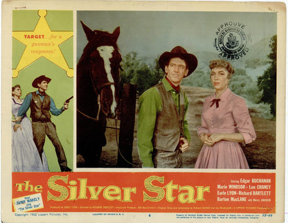 The Silver Star Movie Lobby Card