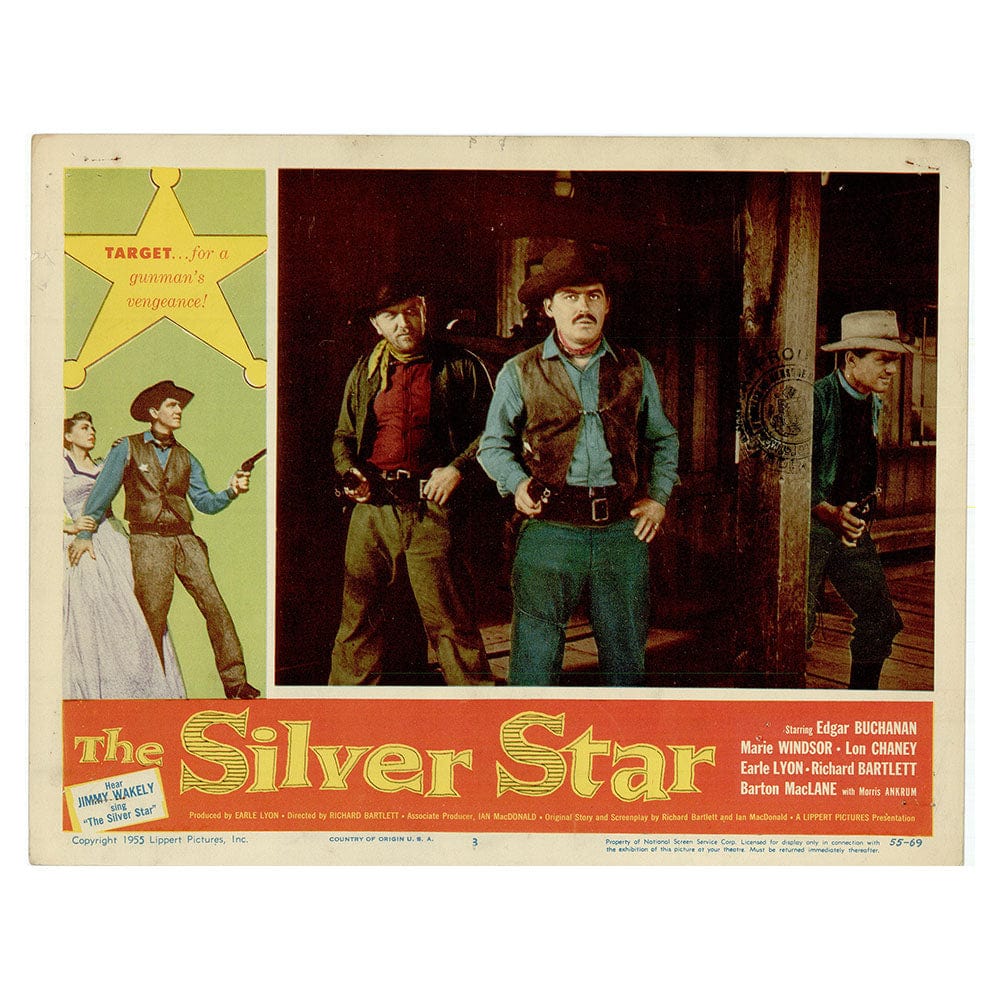 The Silver Star Movie Lobby Card