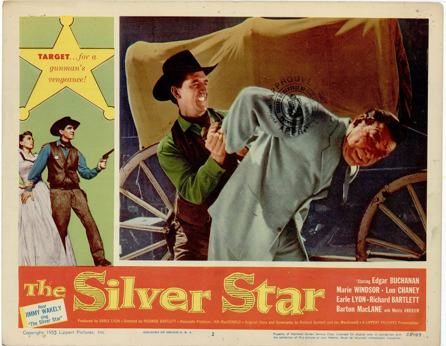 The Silver Star Movie Lobby Card