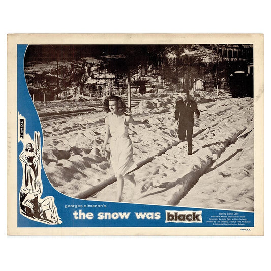 The Snow was BlackMovie Lobby Card