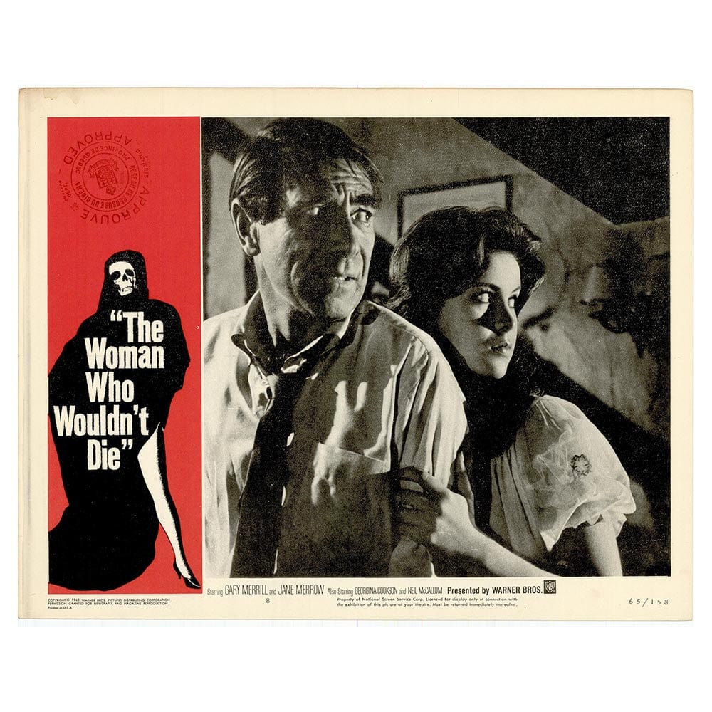 The Woman who Wouldn't Die Movie Lobby Card