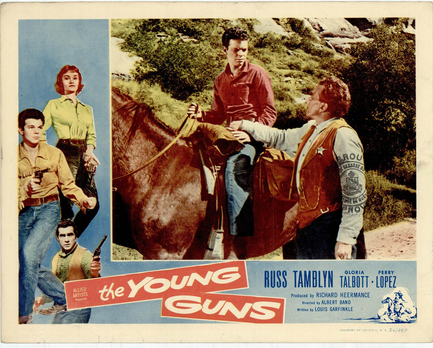 The Young Guns Movie Lobby Card