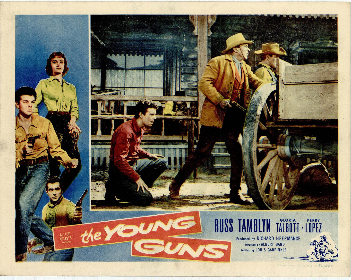 The Young Guns Movie Lobby Card