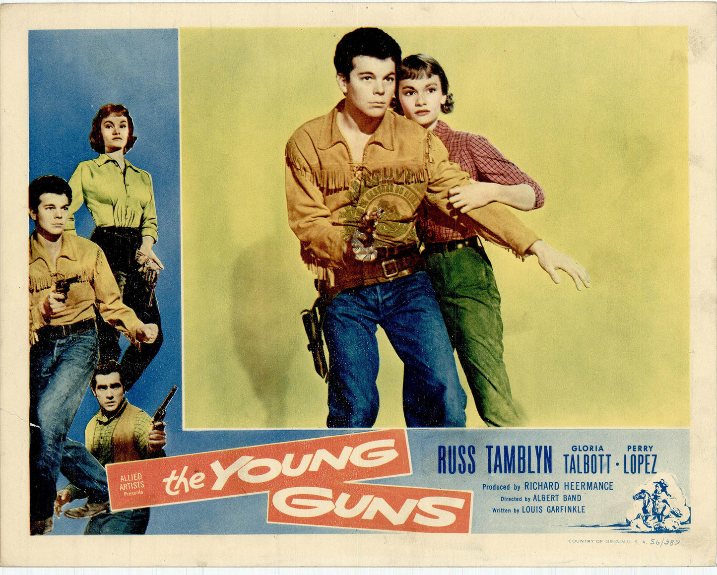 The Young Guns Movie Lobby Card