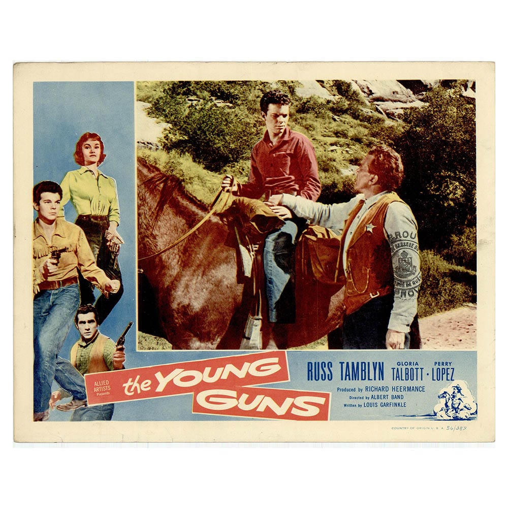 The Young Guns Movie Lobby Card