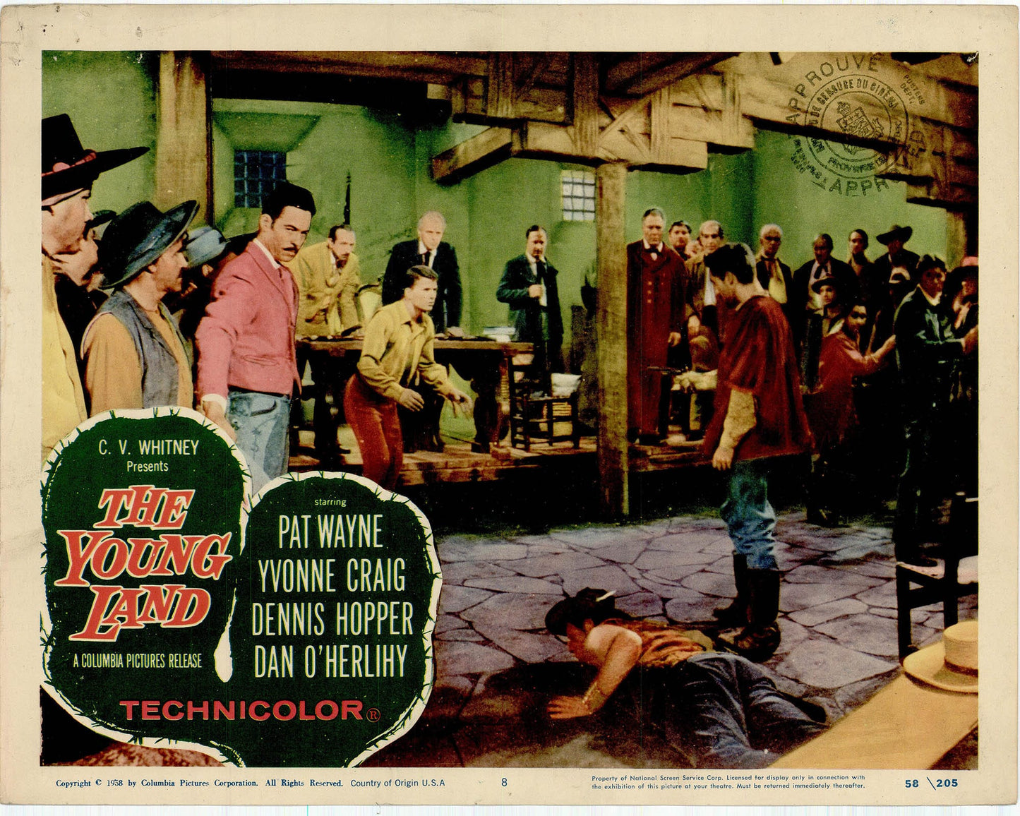 The Young Land Movie Lobby Card