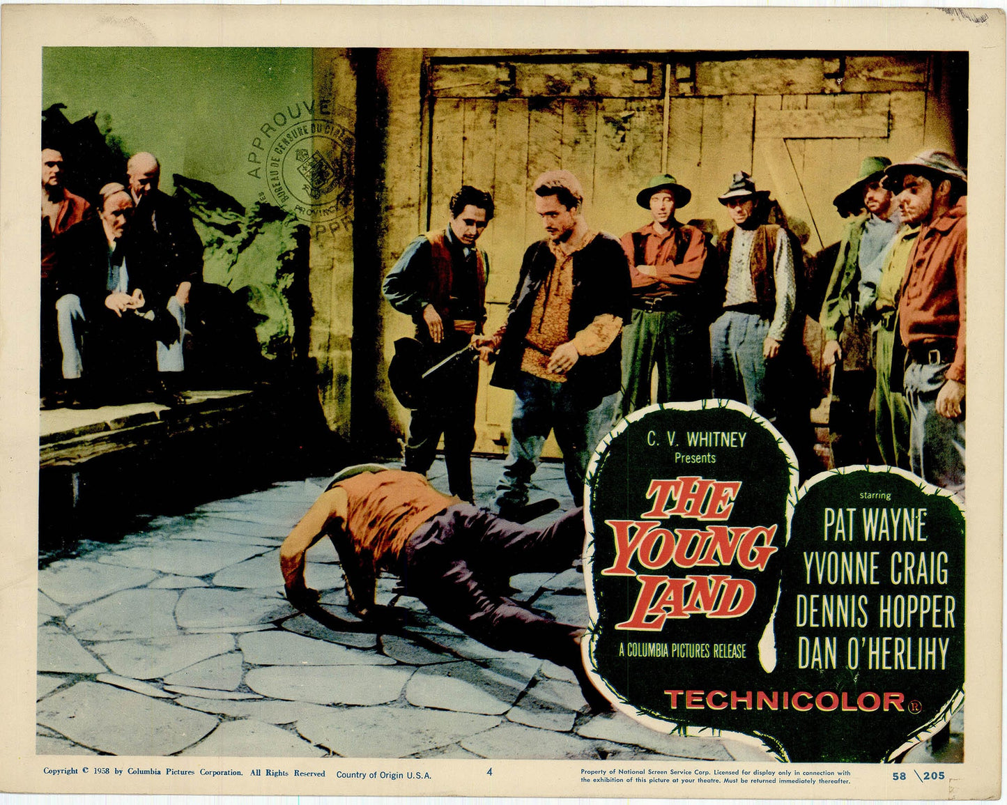 The Young Land Movie Lobby Card