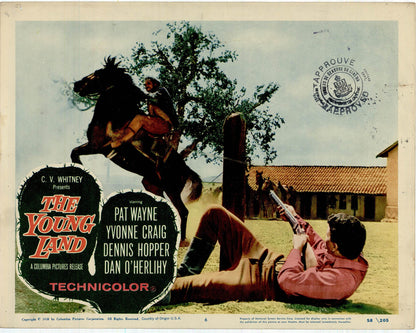 The Young Land Movie Lobby Card