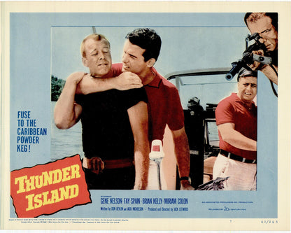 Thunder Island Movie Lobby Card