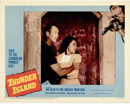 Thunder Island Movie Lobby Card