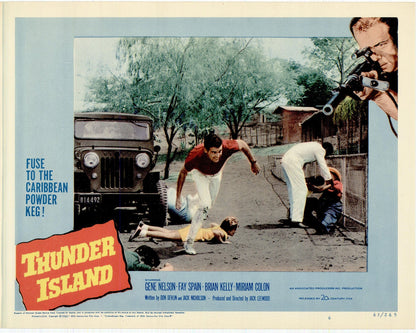 Thunder Island Movie Lobby Card