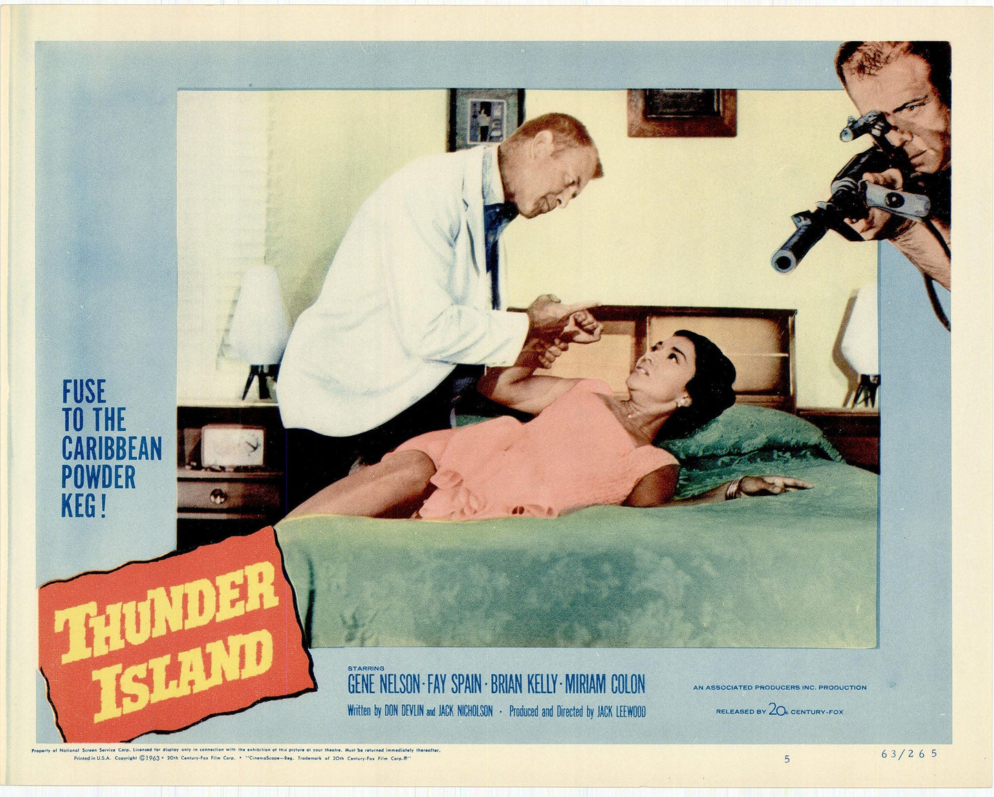 Thunder Island Movie Lobby Card