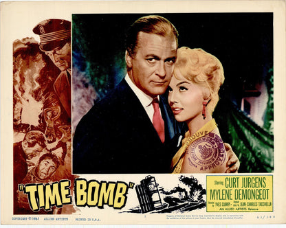 Time Bomb Movie Lobby Card