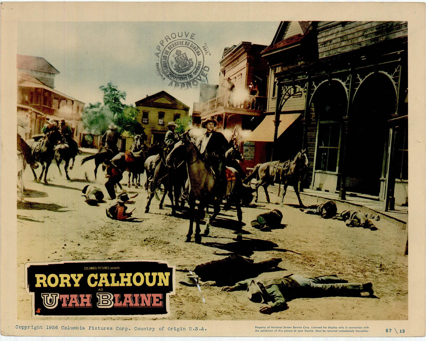 Utah Blaine Movie Lobby Card