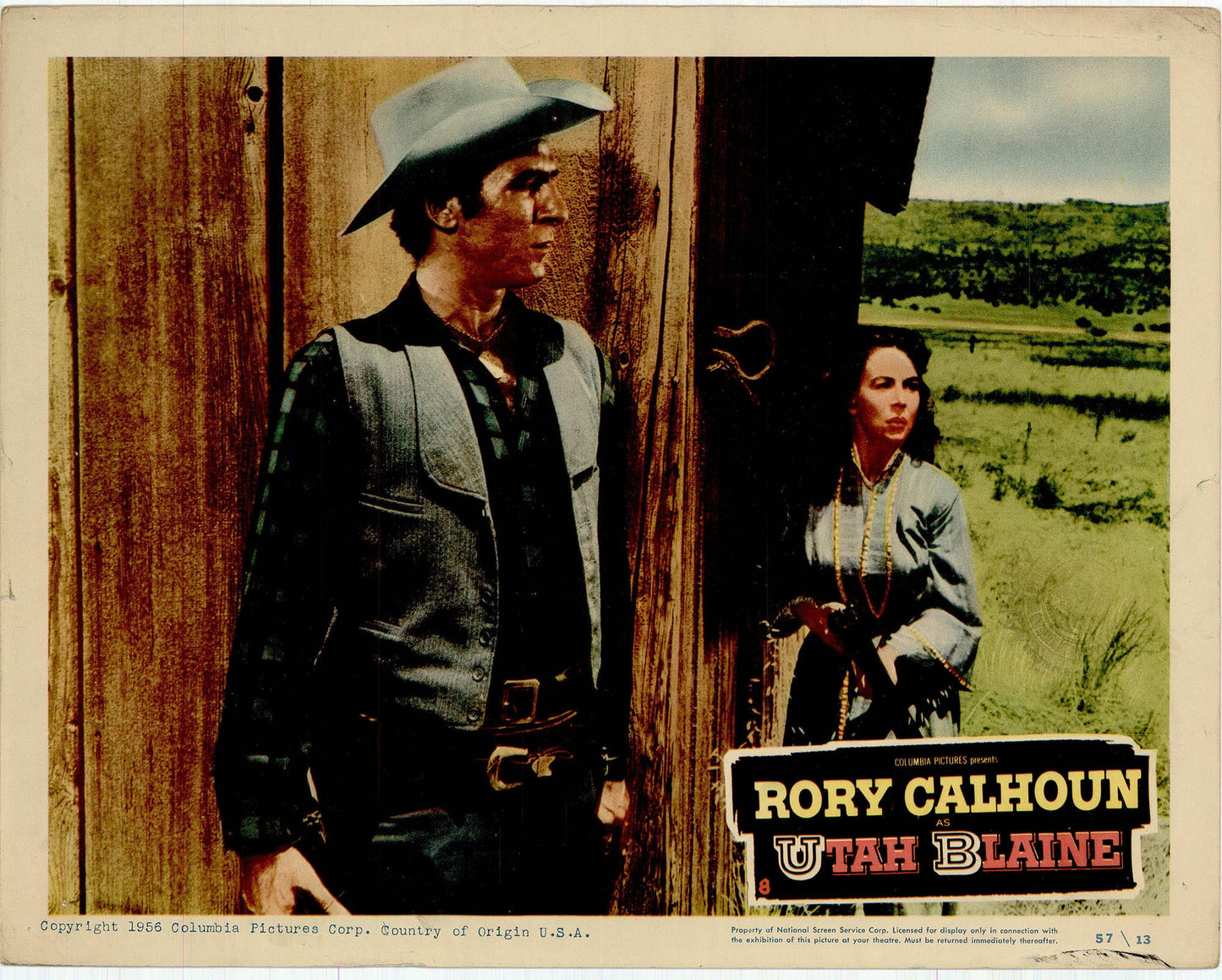 Utah Blaine Movie Lobby Card