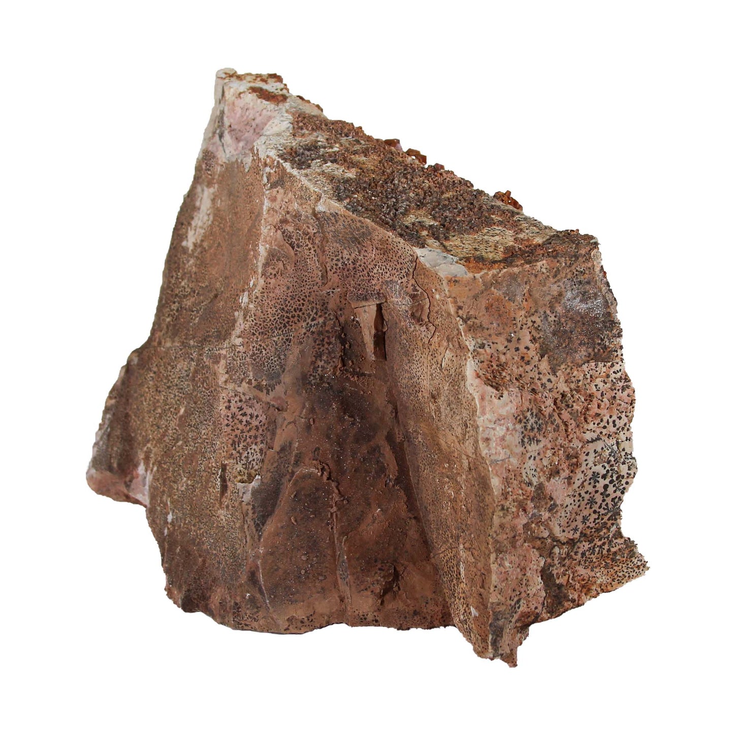 Vanadinite Crystal Stone Back