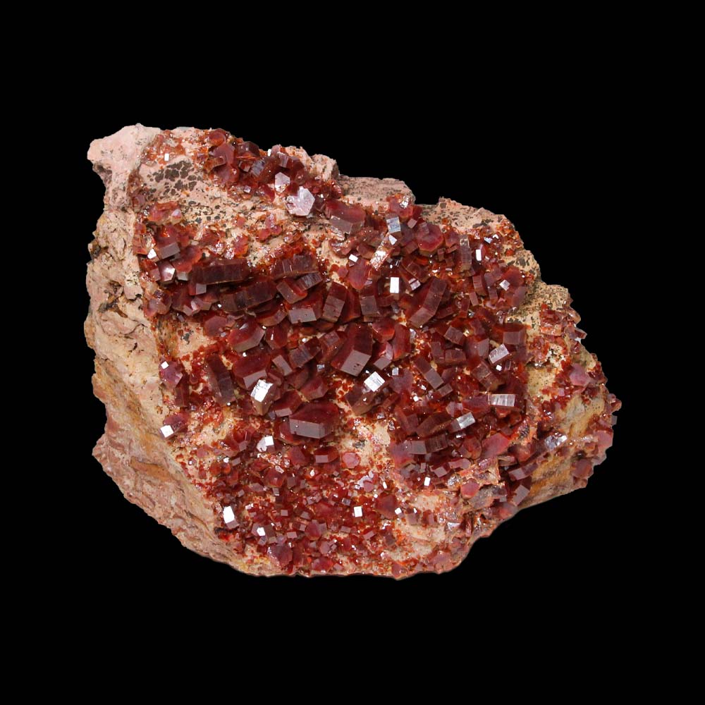 Vanadinite Crystal Stone Black