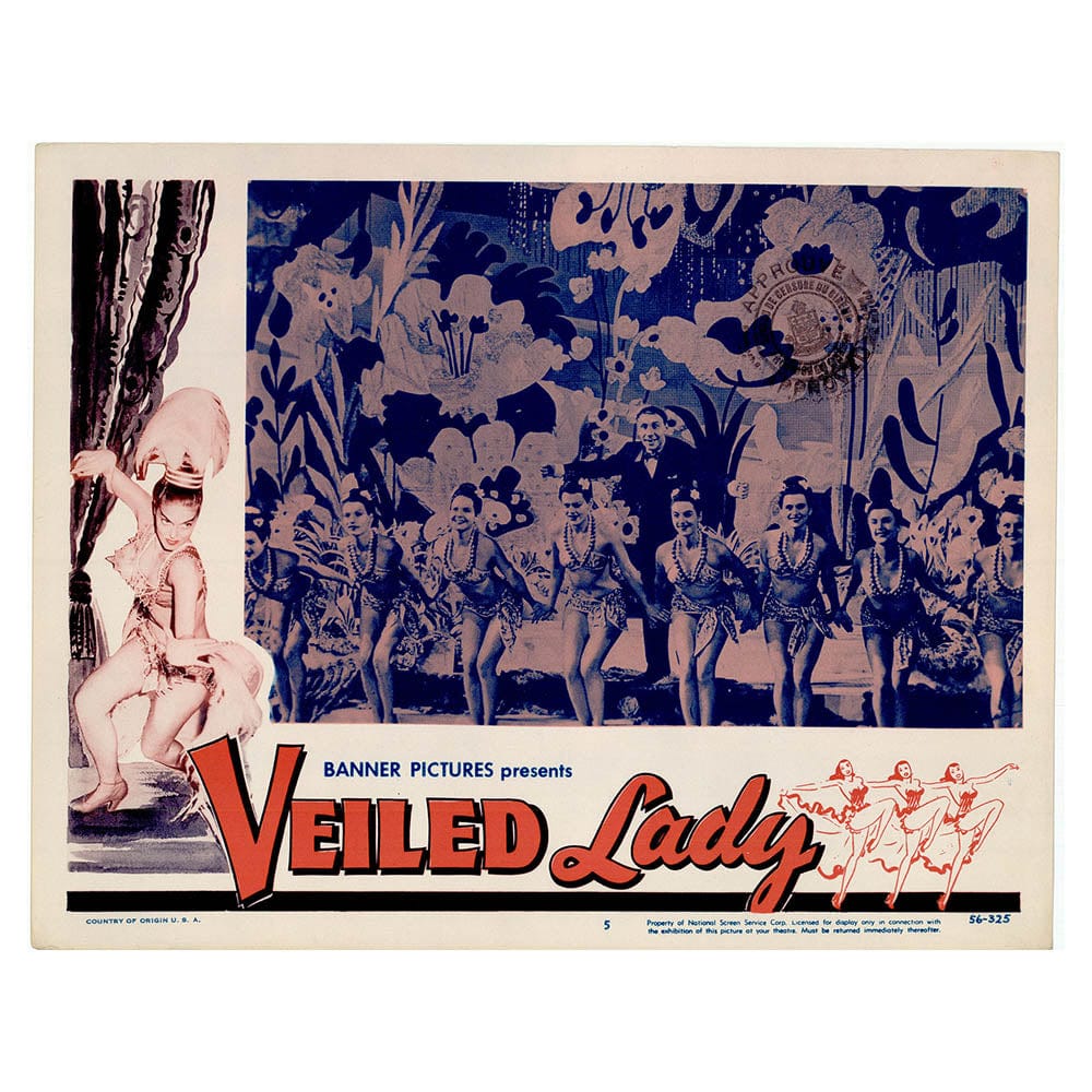 Veiled Lady Movie Lobby Card