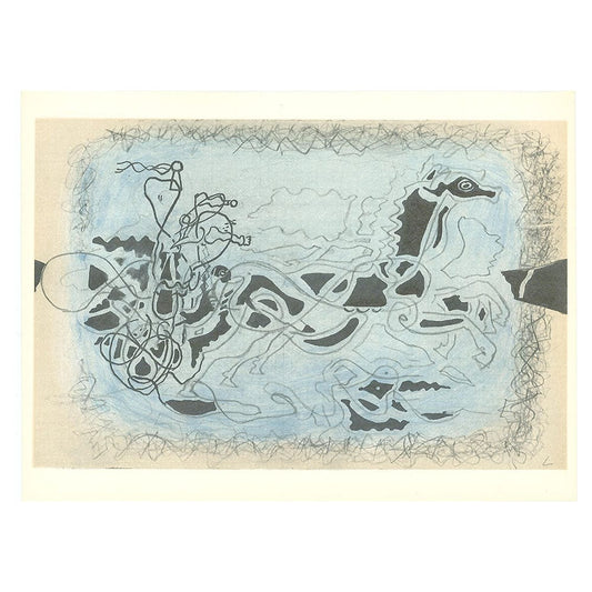 Georges Braque, "Untitled II" ZOOM Vol. 8 No. 31 ET 32 verve lithograph