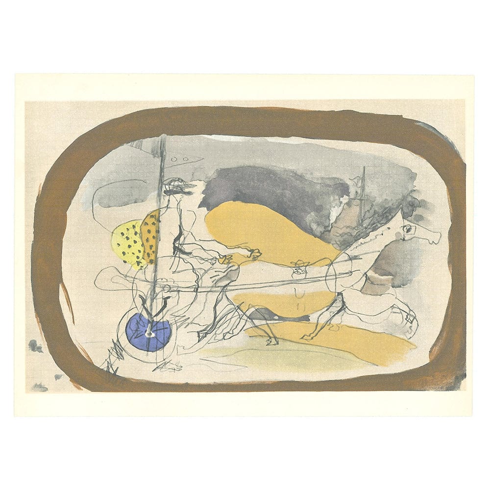 Georges Braque, "Untitled III " Thumbnail Vol. 8 No. 31 ET 32 verve lithograph