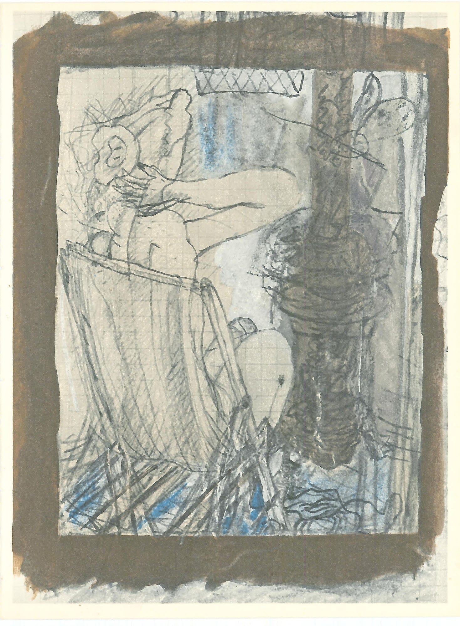 Georges Braque, "Untitled IV" ZOOM Vol. 8 No. 31 ET 32 verve lithograph