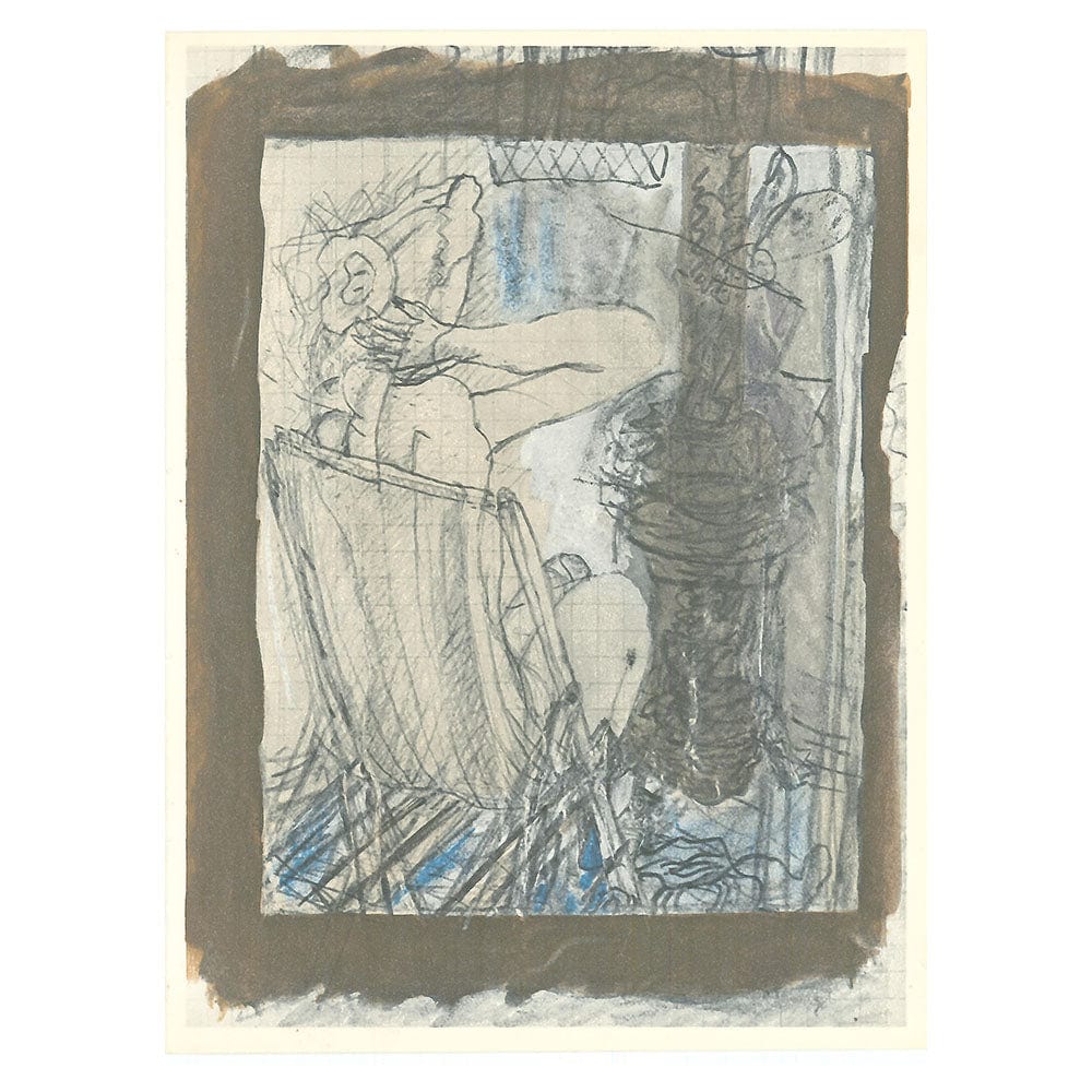 Georges Braque, "Untitled IV" Thumbnail Vol. 8 No. 31 ET 32 verve lithograph
