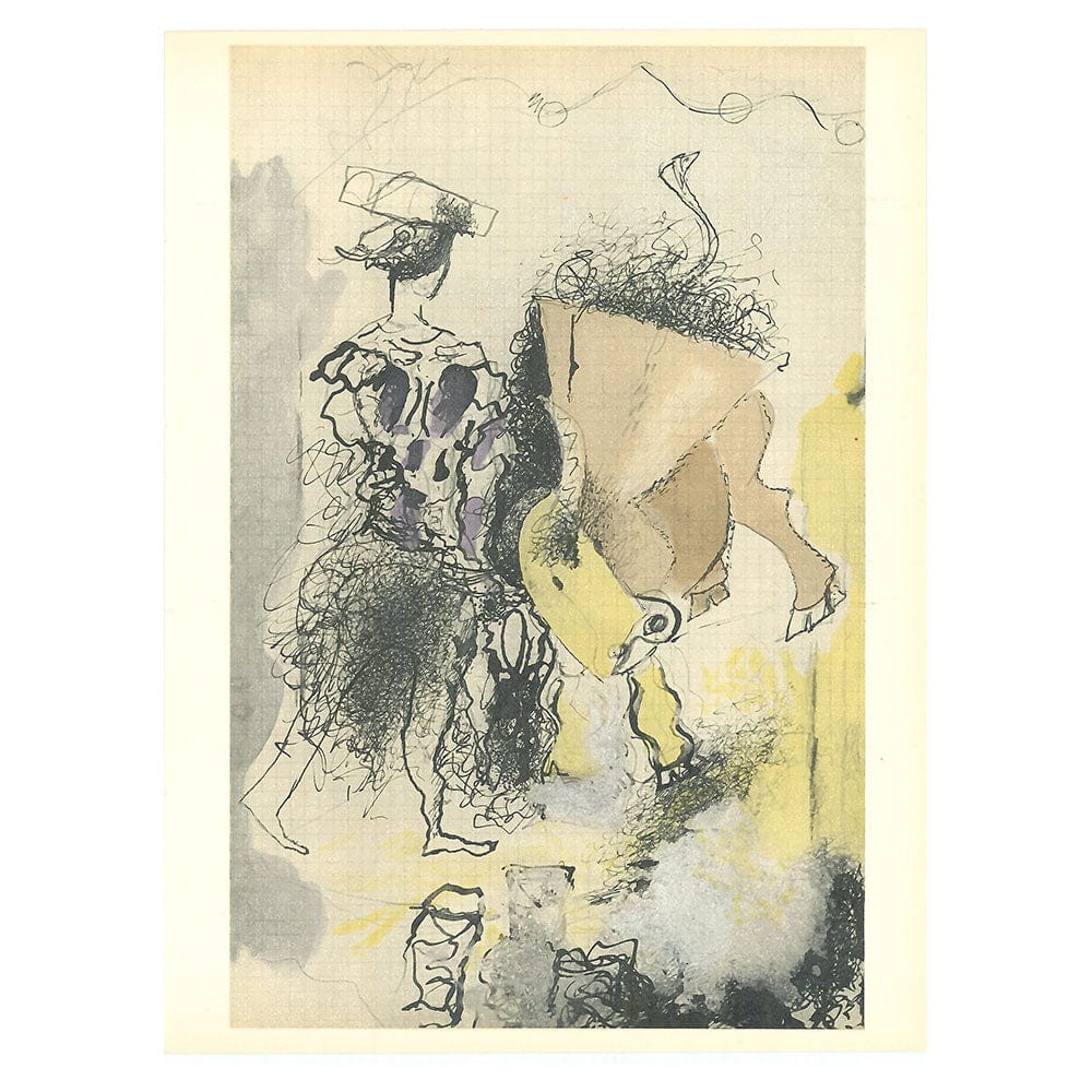 Georges Braque, "Untitled VIII" Thumbnail Vol. 8 No. 31 ET 32 lithograph verve