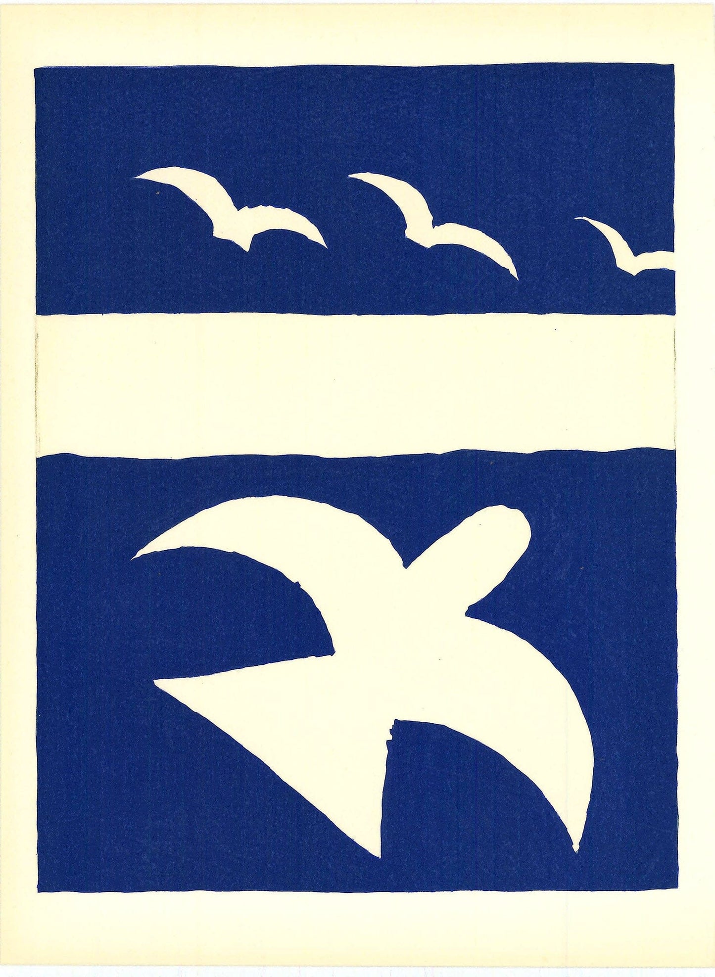 Georges Braque, "Untitled X" ZOOM Vol. 8 No. 31 ET 32 lithograph verve