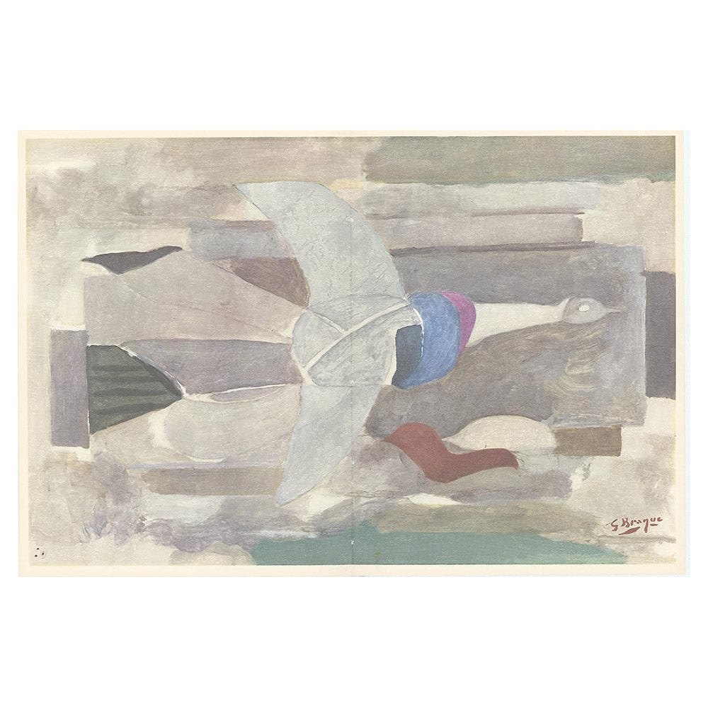 Georges Braque, "Untitled XVII" Thumbnail Vol. 8 No. 31 ET 32 lithograph verve