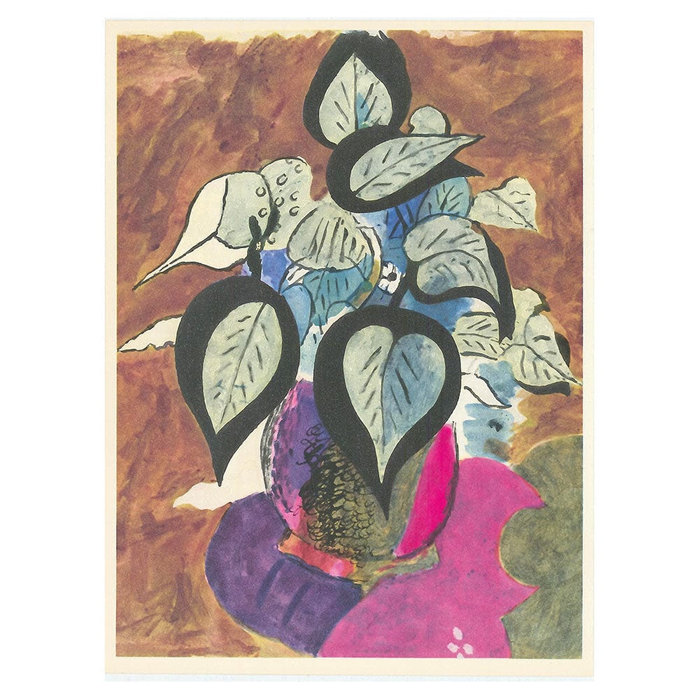 Georges Braque, "Untitled XVIII" Thumbnail Vol. 8 No. 31 ET 32 verve lithograph