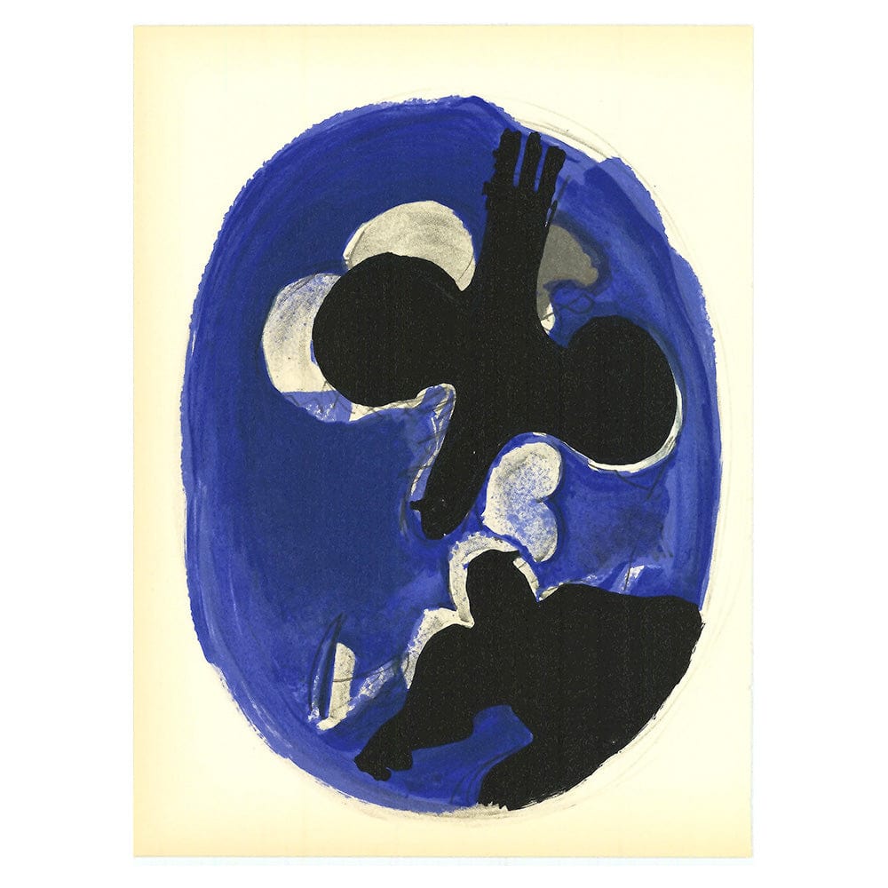 Georges Braque, "Untitled XII" Vol. 8 No. 31 ET 32 verve lithograph