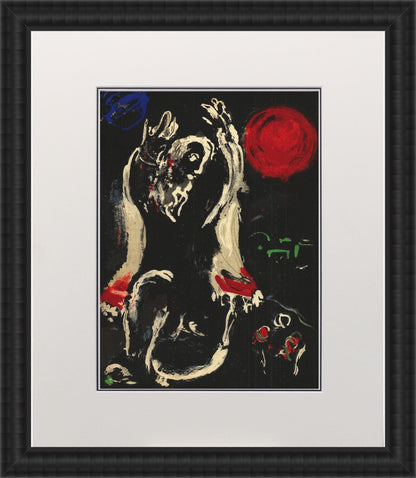 Marc Chagall Isaie lithograph Verve – the bible frame