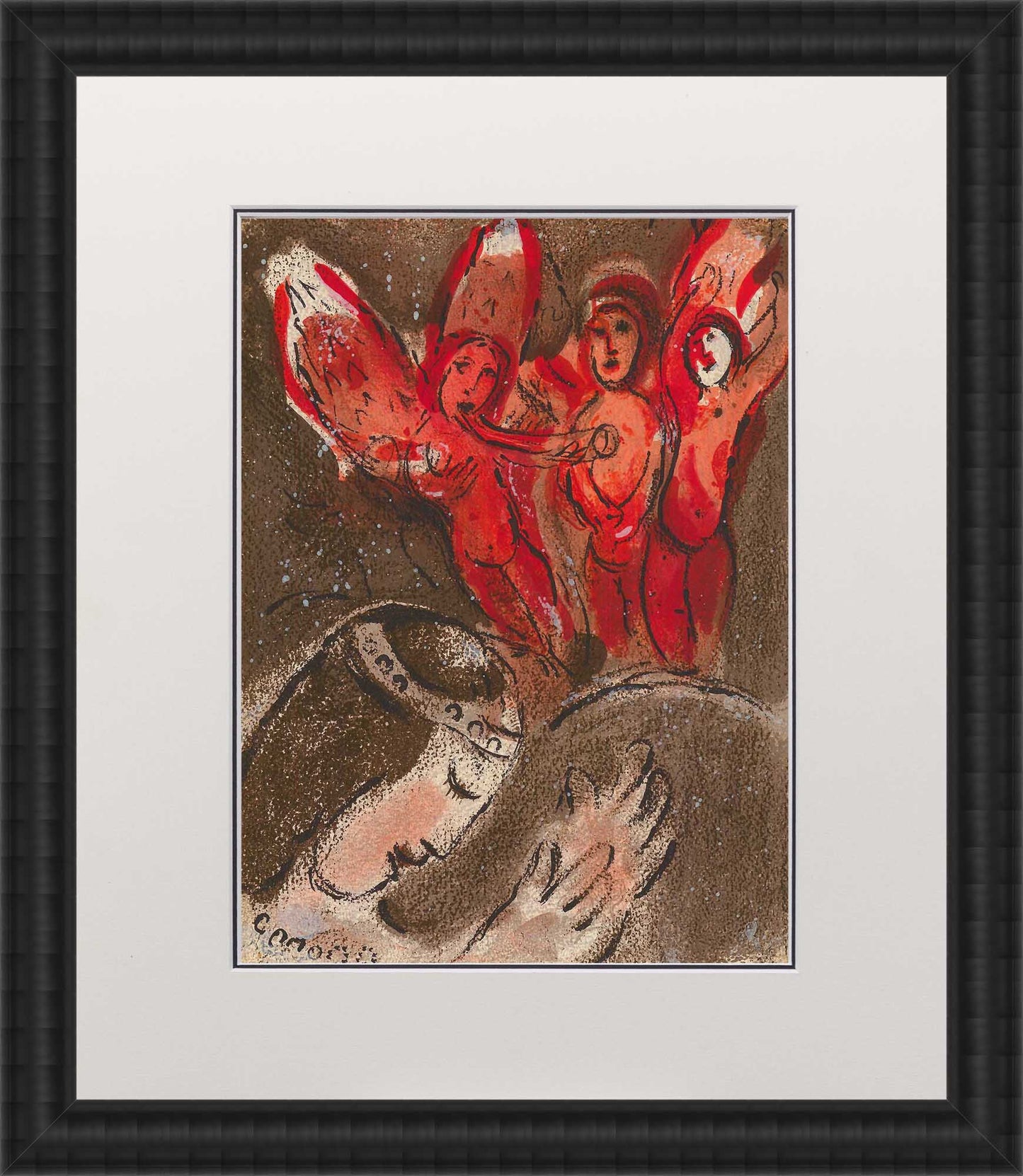 Marc Chagall; Sarah et Les Angels