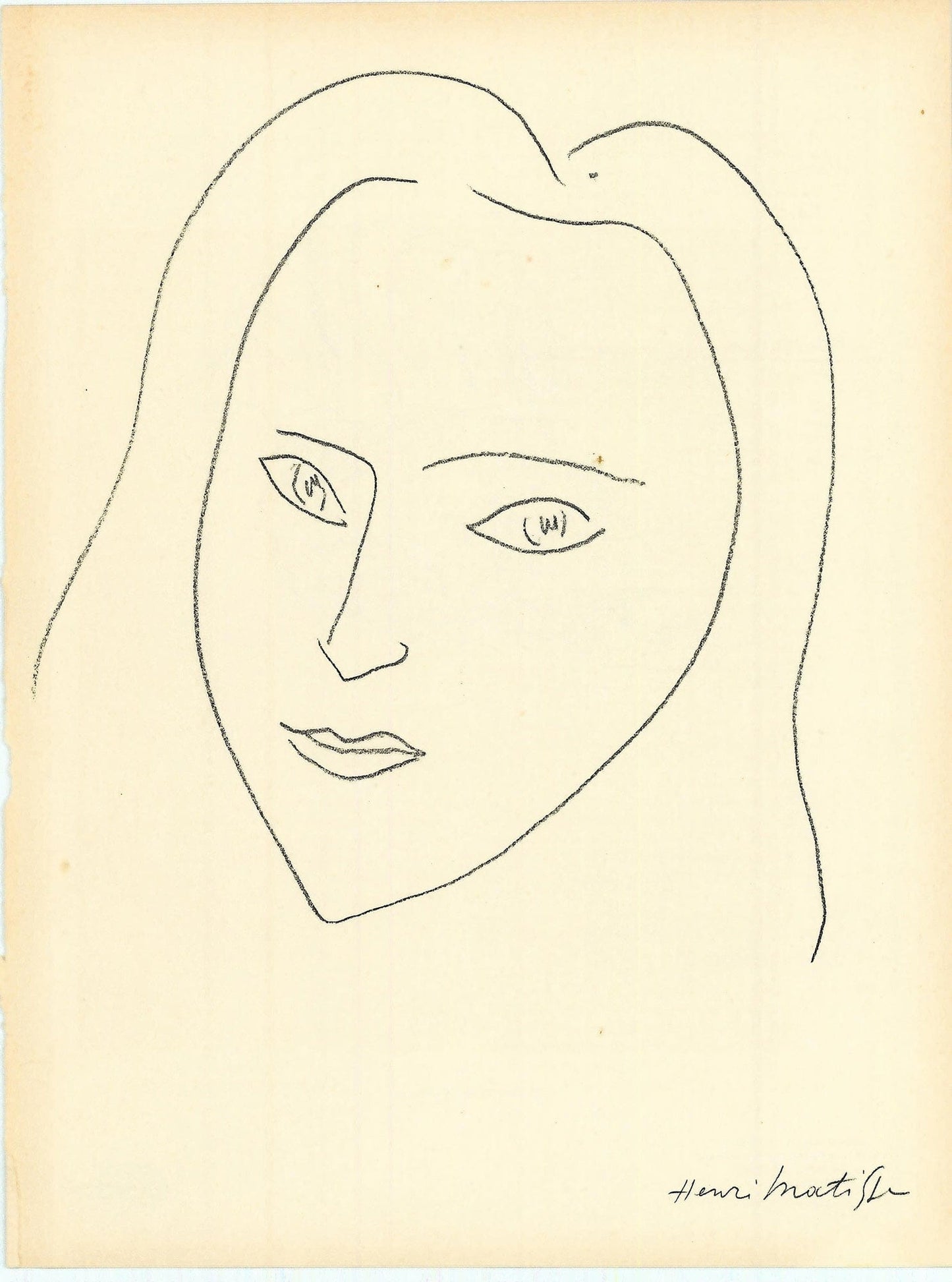 Henri Matisse; Angele Lamotte ZOOM Verve Edition Vol. 4 No. 13